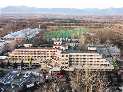 北京小汤山医院启动修缮工程 视疫情变化随时启用
