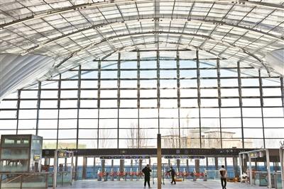 北京地铁环球度假区站月底启用 或成北京最大客流地铁站