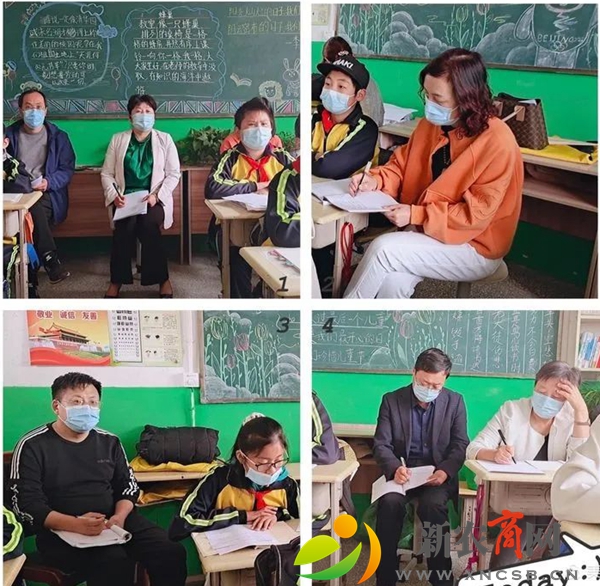 平度市厦门路小学教育集团到古岘小学进行六年级教研活动1.jpg