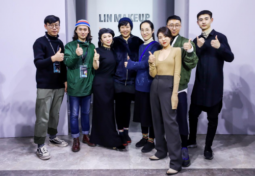 中国原创女装阿尤AYOU助阵LIN MAKEUP十周年品牌发布会