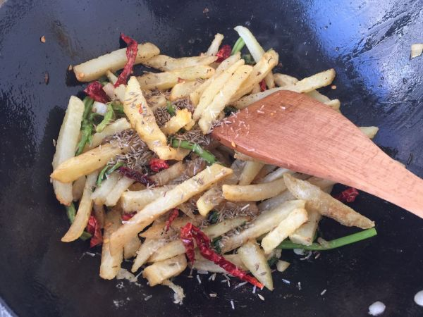 干煸土豆条