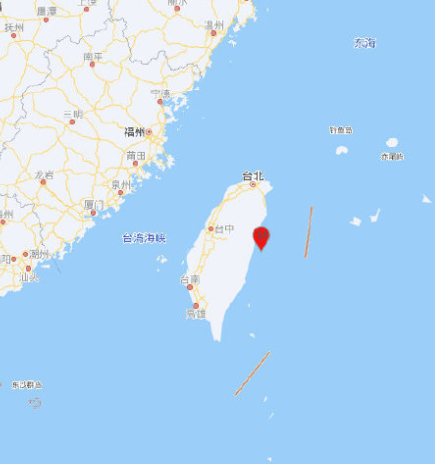 4·3中国台湾花莲县海域7.3级地震