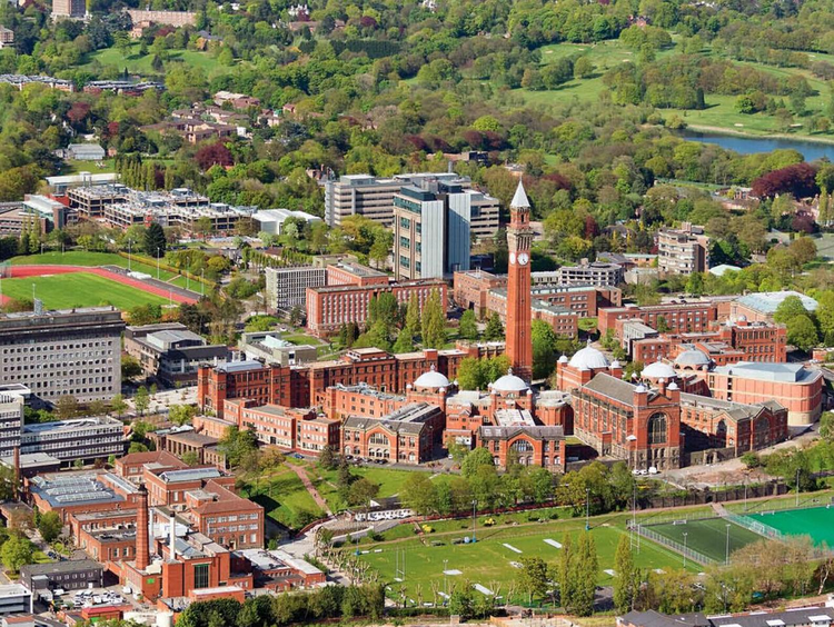 Edgbaston校区鸟瞰