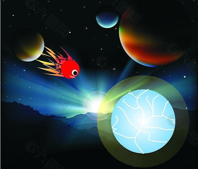 火星撞地球
