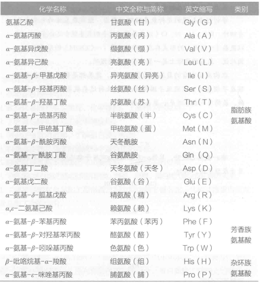 氨基酸