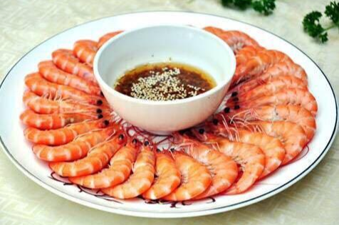 白灼对虾