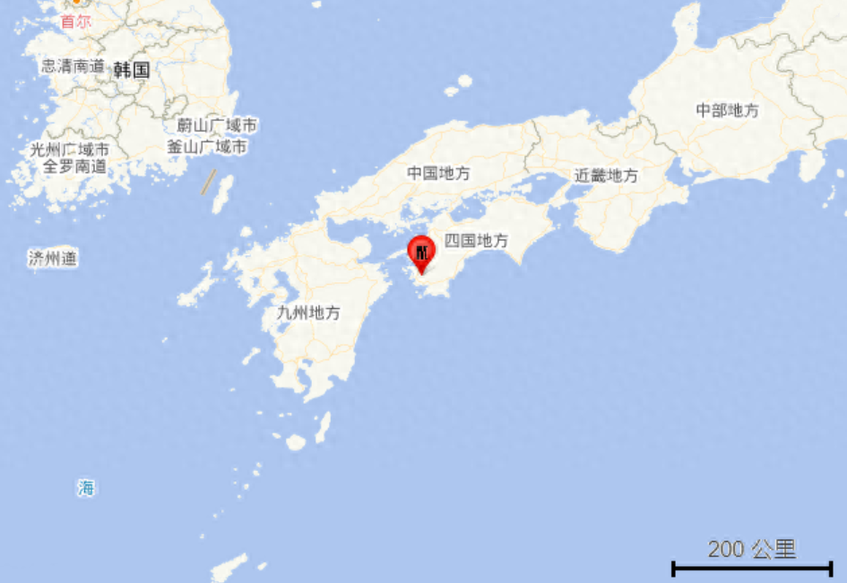 4·17日本四国岛6.2级地震