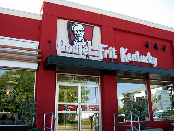 肯德基在美国的一家店