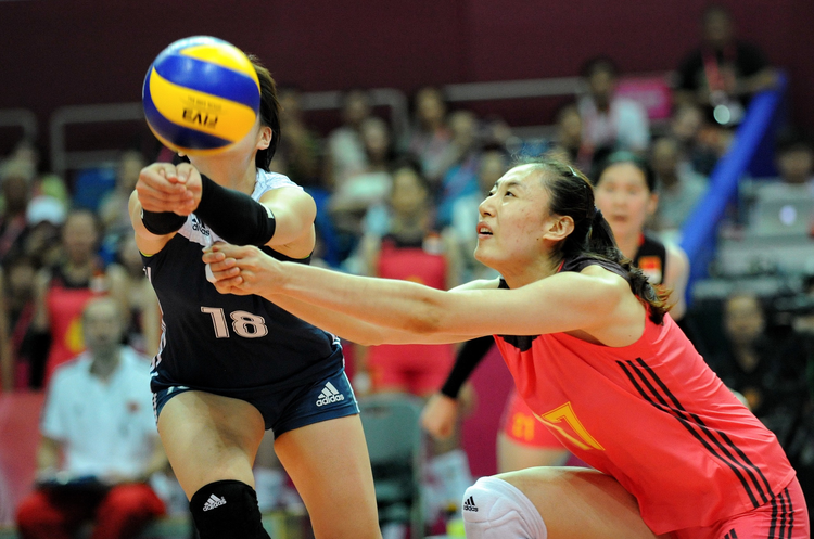 2017世界女排大奖赛昆山站：中国女排3-1意大利