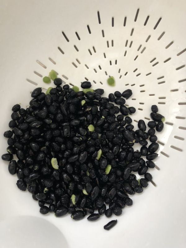煮黑豆
