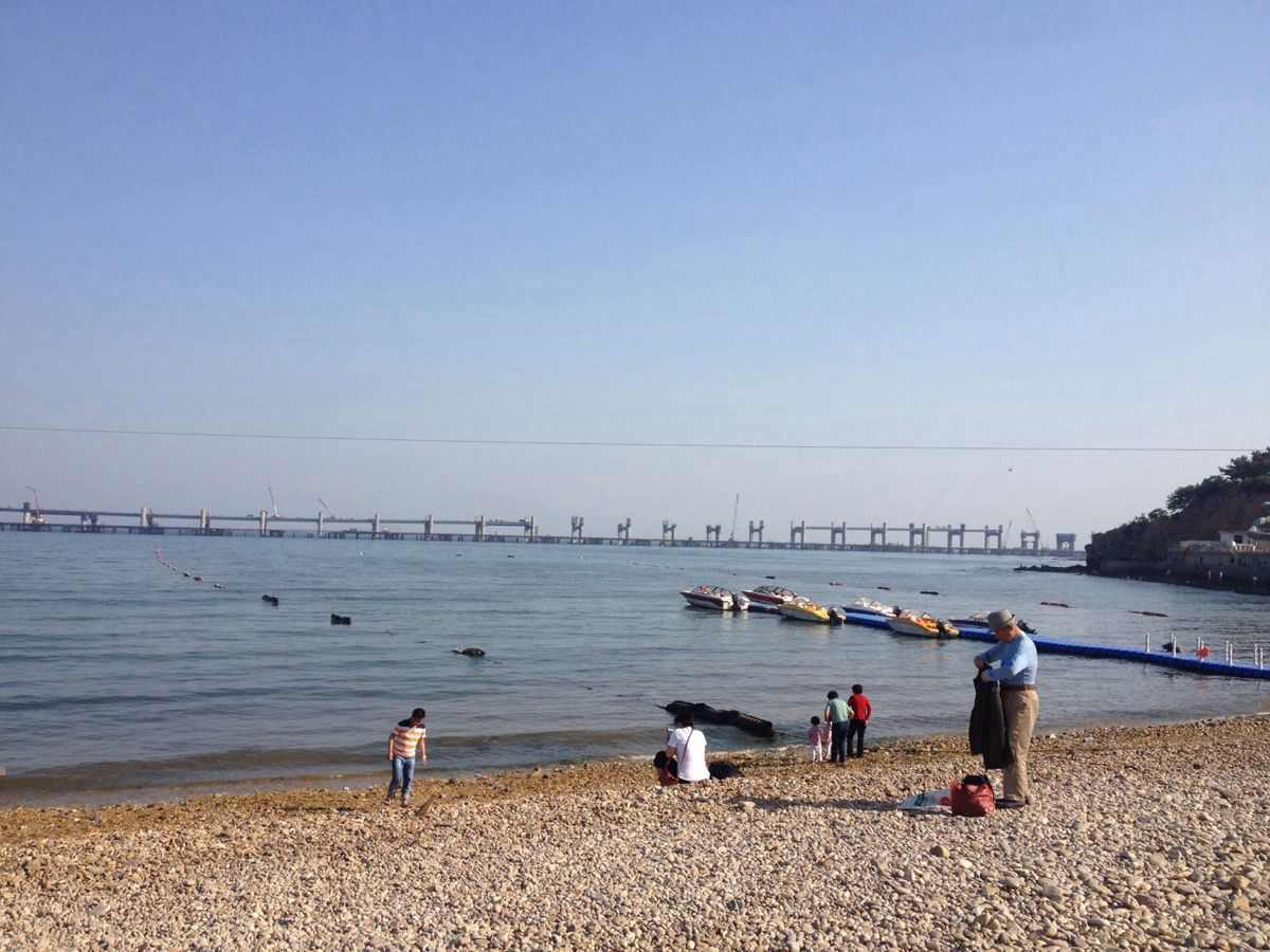 大连星海湾海水浴场图片