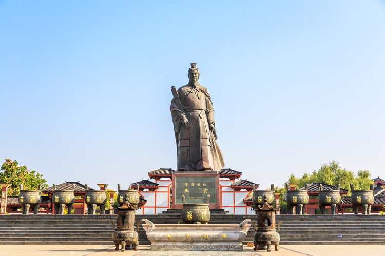 中国河南省商丘古文化旅游区商祖祠景区
