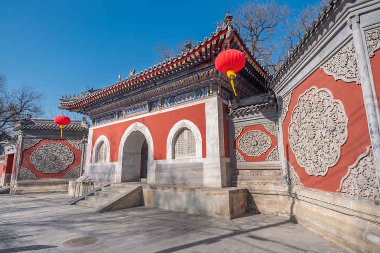 北京万寿寺山门殿