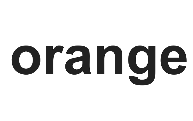 orange