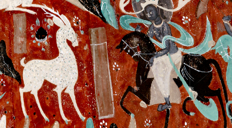 鹿王本生图敦煌莫高窟壁画