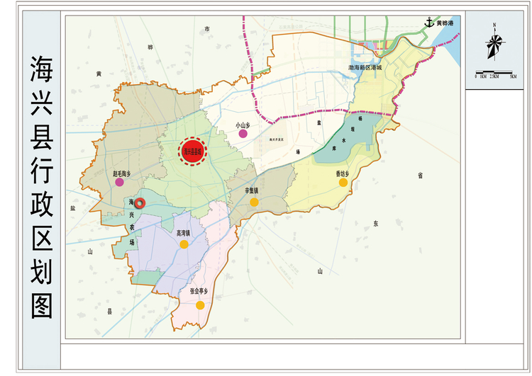 海兴县行政区划图片