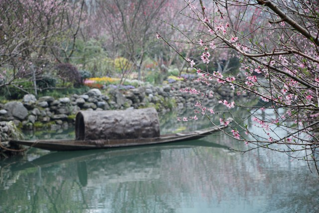 三月时节，重庆酉阳桃花源