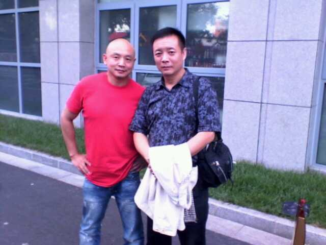 与著名人物画家墨觉老师