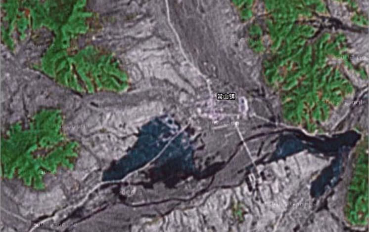 常山镇卫星地图