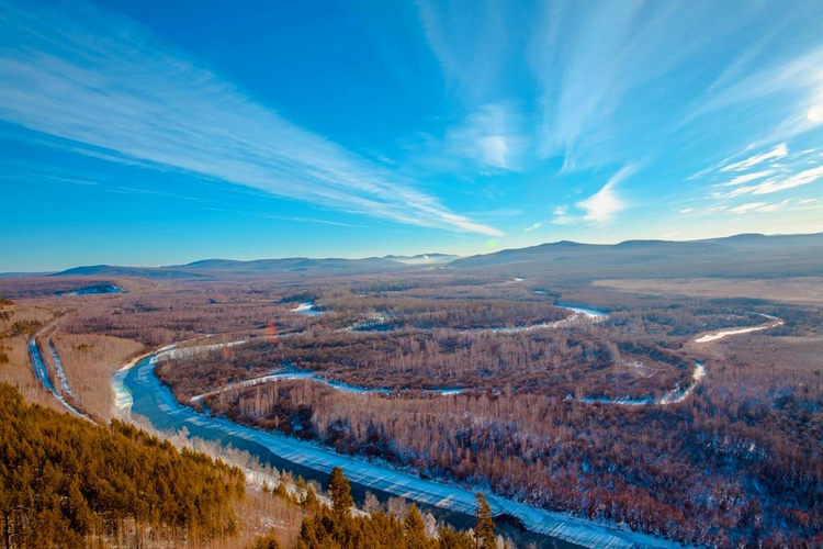 黑龙江大兴安岭九曲十八湾国家湿地公园
