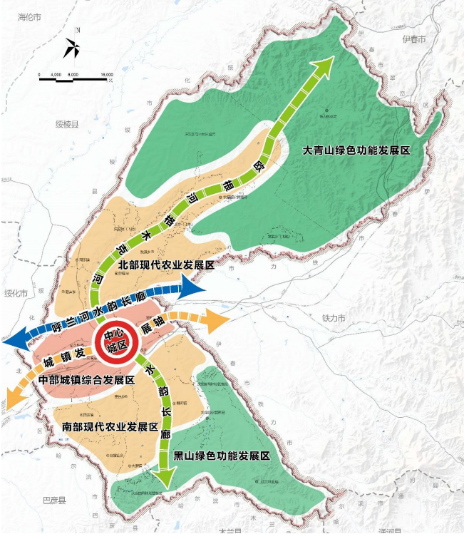 庆安县地图高清图片