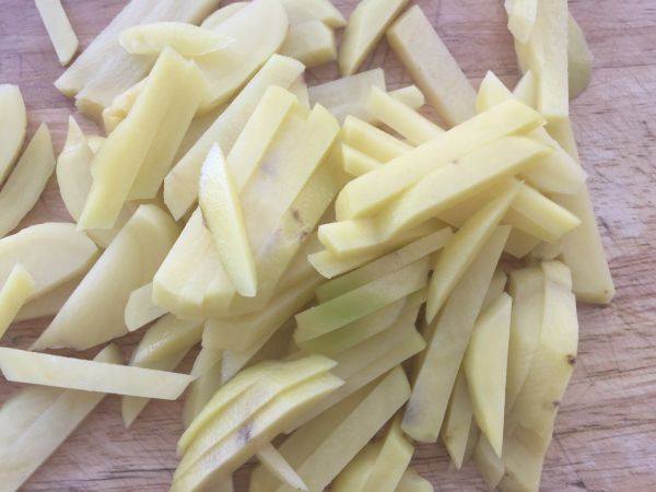 干煸土豆条