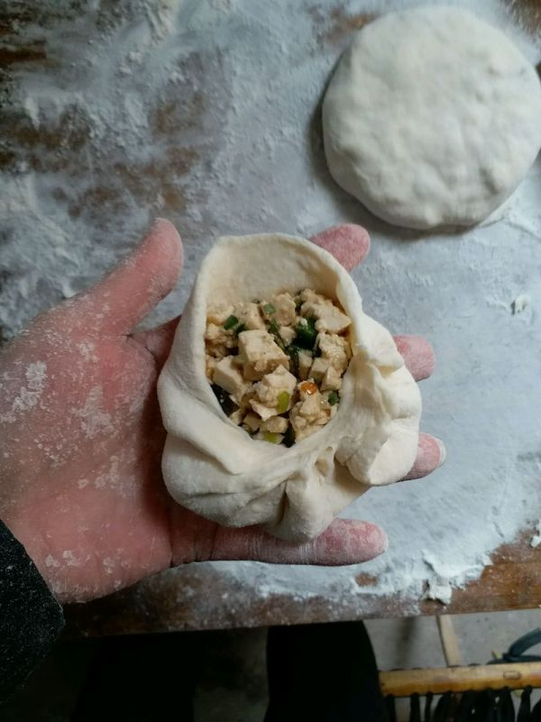 豆腐馅饼