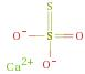 硫代硫酸钙 分子结构