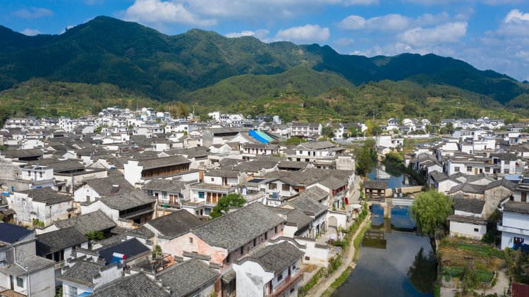 安徽黄山市呈坎古村