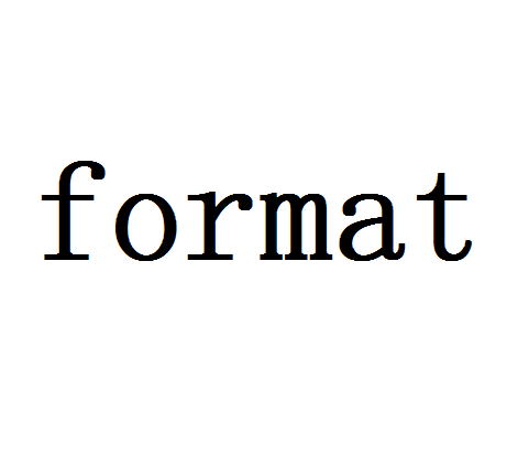 format