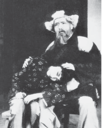 《白毛女》中李少春饰演杨白劳.png