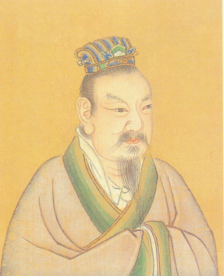 秋月照茅亭