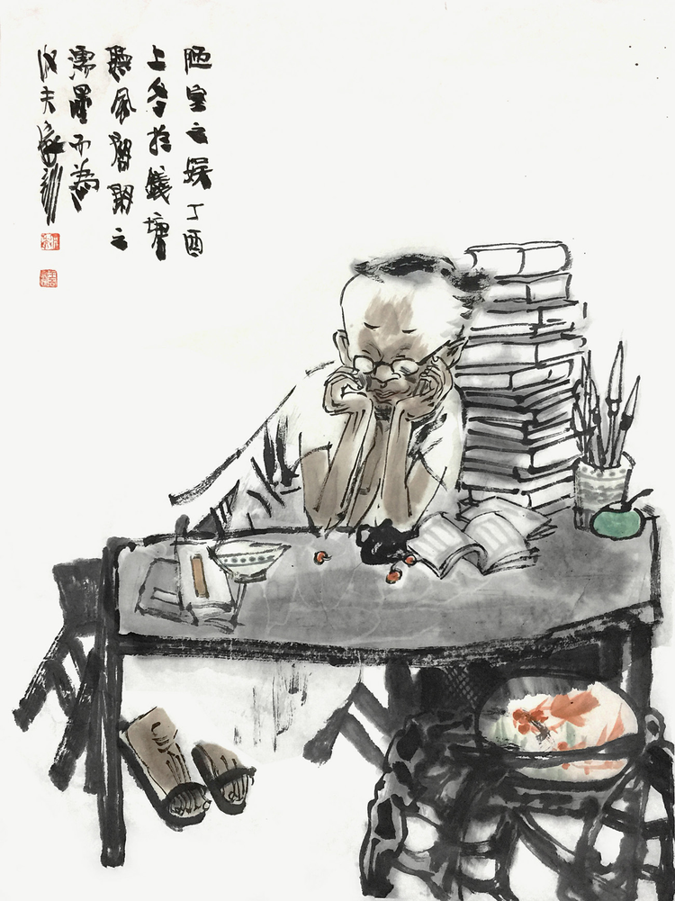 《生活是好玩的》69cm×69cm