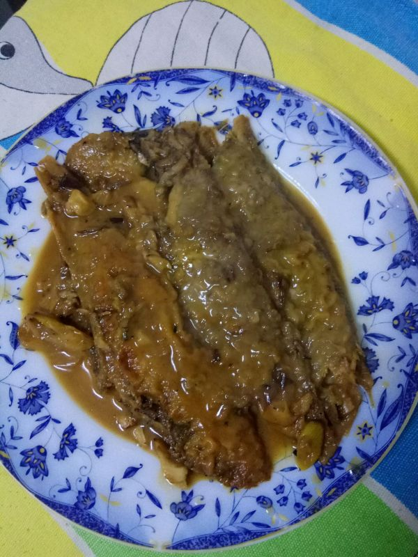 红烧比目鱼