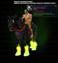 无头骑士的战马