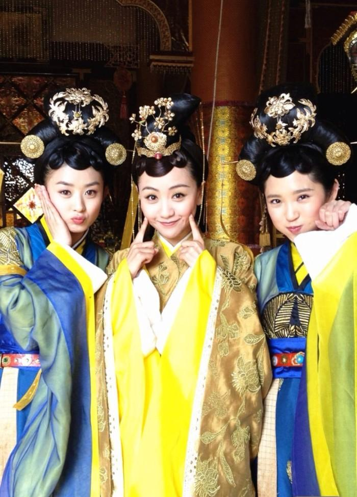 陆贞传奇幕后照片