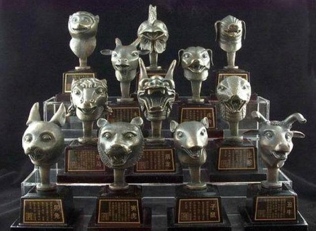 圆明园十二生肖兽首铜像