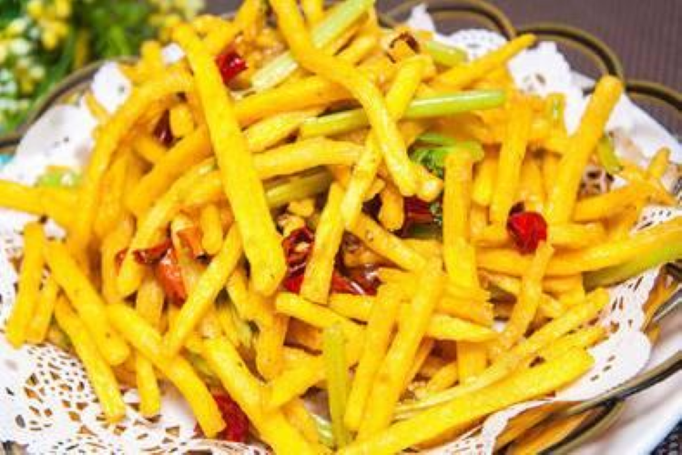 干煸土豆条