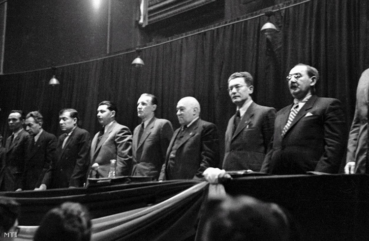 匈牙利共产党的领导人们