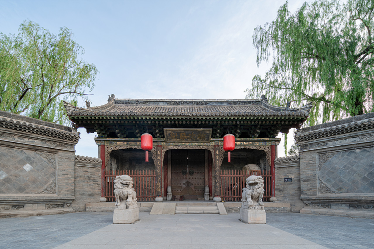 山西晋中榆次古城榆次县衙古建筑景观
