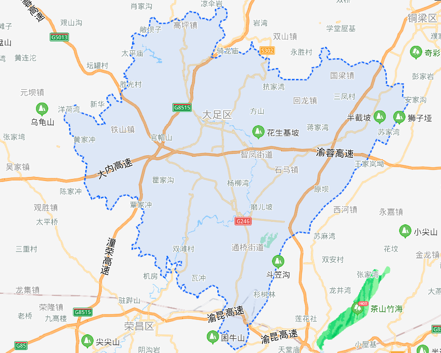 大足区