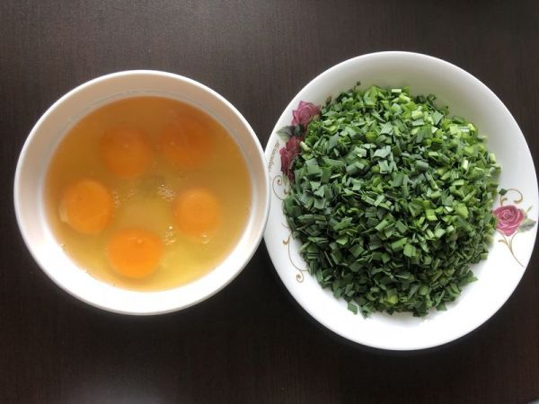 韭菜煎鸡蛋