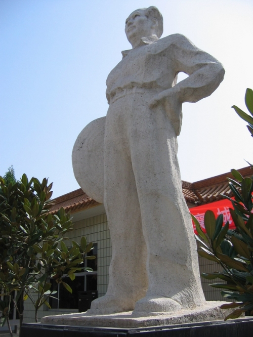 毛泽东视察纪念馆