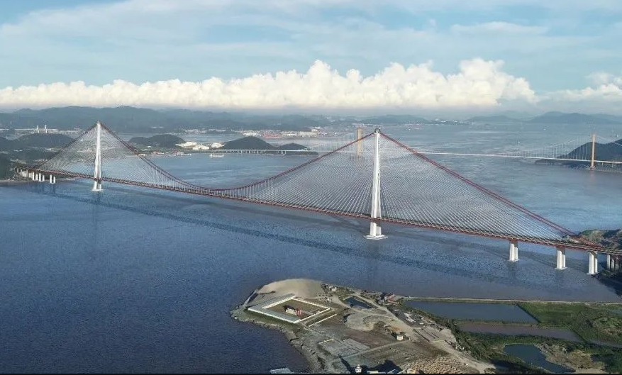 西堠门公铁两用跨海大桥