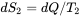 dS _{2}=dQ/T_{2}