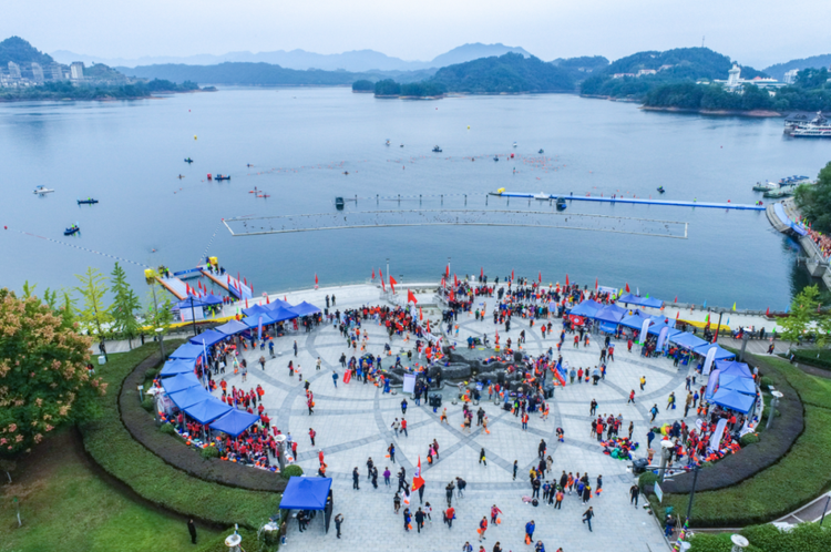 淳安界首体育中心游泳赛场