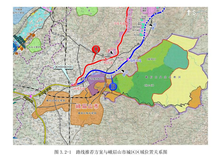 与沿线城镇规划的协调性
