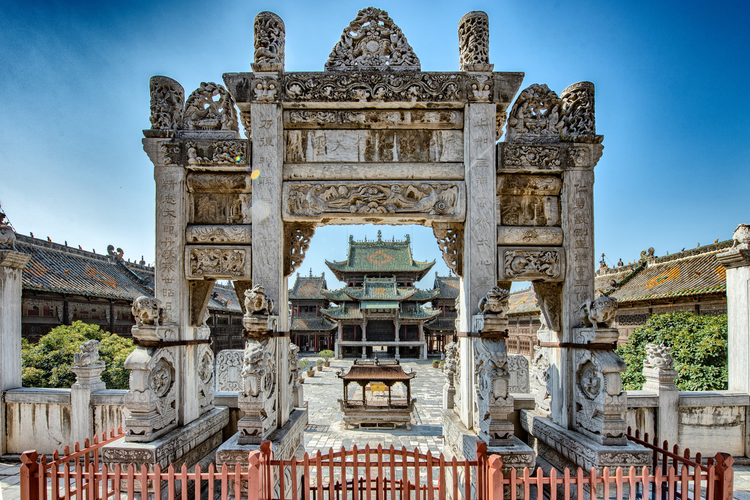 山陕会馆，国家级重点文物保护单位，著名景点。一砖一石都浸透着劳动人民的汗水和智慧！