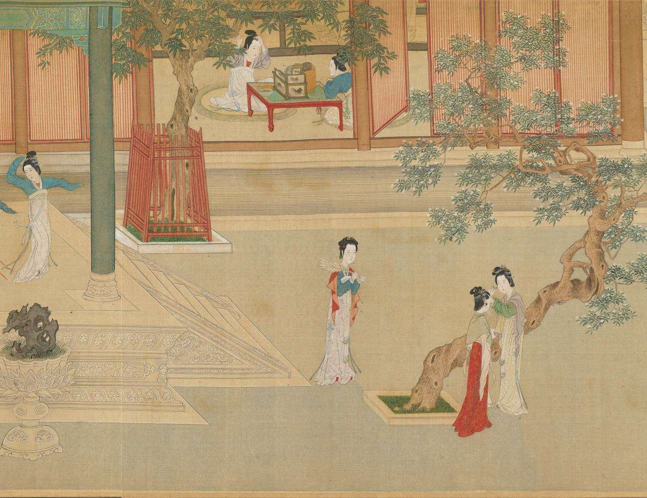 汉宫春晓图
