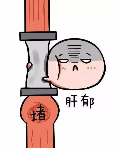 肝气郁结